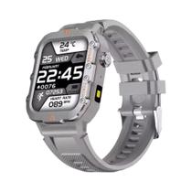 Relógio Inteligente Militar Masculino Para Atividades Ao Ar Livre, À Prova d'Água, Com GPS, Monitor