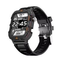 Relógio Inteligente Militar Masculino Para Atividades Ao Ar Livre Com GPS, IP68 À Prova d'Água,