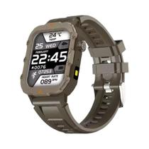 Relógio Inteligente Militar Masculino Para Atividades Ao Ar Livre Com GPS, IP68 À Prova d'Água,