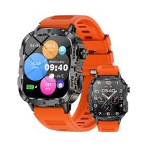 Relógio Inteligente Militar Masculino Resistente À Água Com Chamada Bluetooth E Monitoramento De