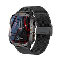 Relógio Inteligente Militar Masculino Xiaomi 2025 Com Tela AMOLED De 1.96", À Prova d'Água 5ATM, GPS - GUHUAVMI