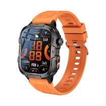 Relógio Inteligente Militar Masculino Xiaomi 2025 Tela AMOLED De 1.96" 5ATM À Prova D'Água GPS