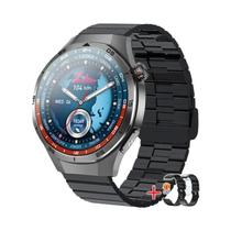 Relógio Inteligente NFC Masculino 2025 Monitor De Lipídios Sanguíneos Ácido Úrico ECG PPG Rastreador