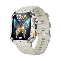 Relógio Inteligente Outdoor GPS Esportivo À Prova D'Água Com Display AMOLED HD, Chamada Bluetooth,