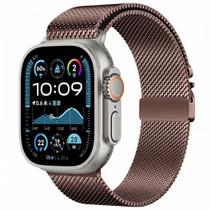 Relógio Inteligente P/ Ios Android Ultra Series 10 49mm U4 Pulseira Milanese Premium