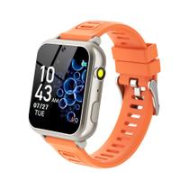 Relógio inteligente para crianças, relógio inteligente infantil com 24 jogos de quebra-cabeça, câmera, gravador de vídeo, calculadora de alarme de música, calendário, lanterna, pedômetro, presente de aniversário, relógio infantil, brinquedos para meninos e meninas de 3 a 12 anos