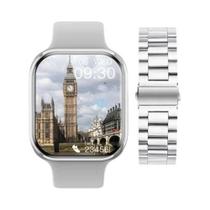 Relógio Inteligente Para Homens E Mulheres 9 Temperatura Corporal Chamada BT NFC GPS Esportivo Com