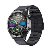 Relógio Inteligente Para Saúde Masculina iOS Android Oxigênio No Sangue Ácido Úrico ECG PPG Pressão