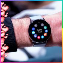 Relógio Inteligente Presente Amigo Secreto Smartwatch Tela Grande Melhor Carregador Branco Masculino e Feminino