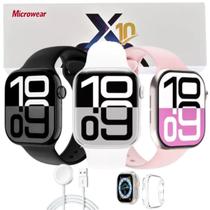 Relogio Inteligente S10 Smart Watch Masculino Feminino Recebe Faz Ligaçoes Recebe Notificaçoes Serie 10