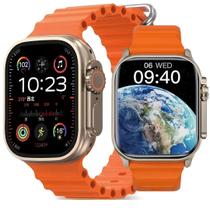 Relógio inteligente S10 Ultra + lançamento Smartwach inteligente android e iOs Masculino Feminino 49mm Relógio inteligente S10 Ultra + lançamento Smartwach inteligente android e iOs Masculino Feminino 49mm