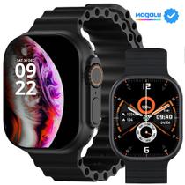 Relógio inteligente S10 Ultra + lançamento Smartwach inteligente android e iOs Masculino Feminino 49mm - BAZIK PRIME