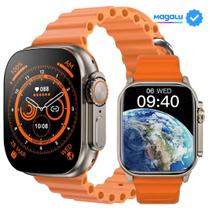 Relógio Inteligente S9 Ultra 2024 NFC, Smartwatch Android e iOS Masculino e Feminino Microwear Nova Geração