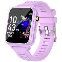 Relógio inteligente Sedzofan para crianças e meninas de 6 a 12 anos com 24 jogos