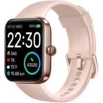 Relógio inteligente SKG V7 Fitness Tracker 5ATM impermeável feminino rosa