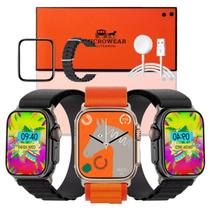 Relogio Inteligente Smart Watch W69 Ultra Mini Gps Nfc Tela Amoled Masculino Feminino Series 9 - Microwear