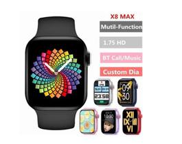 Relógio Inteligente Smart Watch X8 Max Com Pelicula Pretetora Coloca foto no plano de fundo - X8MAX
