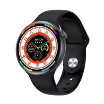 Relógio Inteligente Smartwatch Feminino Masculino W28 PRO Versão Redondo Recebe Mensagens