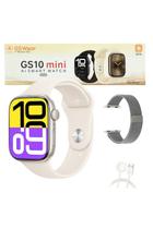 Relógio Inteligente Smartwatch GS10 Mini 42mm Original 2 Pulseiras Amoled Chat GPT e Atendimento por gesto