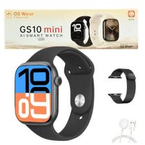 Relógio Inteligente Smartwatch GS10 Mini 42mm Original 2 Pulseiras - Amoled Chat GPT