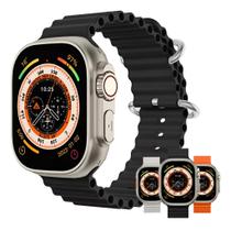 Relógio Inteligente Smartwatch Hw Ultra 2 49mm Celular De Pulso Câmera e Chip Android Chat Gpt