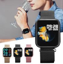 Relógio Inteligente Smartwatch P70 - Monitoramento de Saúde - Tela Colorida - Smart Watch P70 Waerfit Lefun