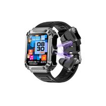 Relógio inteligente Smartwatch T93 Amoled com tela IP68 com fones de ouvido