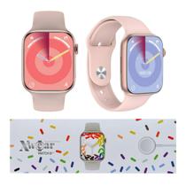 Relógio Inteligente Smartwatch W99 Pro 45mm Série 9 Feminino Pulseira extra