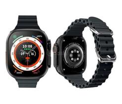 Relógio Inteligente Smartwatch Z8 Preto - Personalize com Troca de Foto