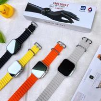 Relogio Inteligente T800 Ultra 2 lançamento Smartwatch Serie 8 tela 1.99 + Pelicula 45mm