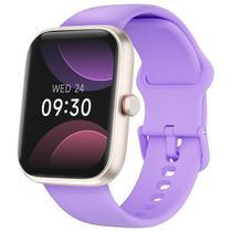 Relógio inteligente TOOBUR Alexa com tela HD embutida IP68 lilás para mulheres