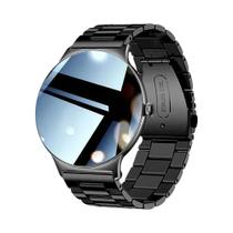 Relógio Inteligente Ultra Fino Para Mulheres Com Chamada Bluetooth Tela Sempre Ligada Pulseira