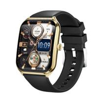 Relógio Inteligente Ultra-Fino Para Mulheres Com Display AMOLED De 1.96" Alerta De Chamadas Sempre