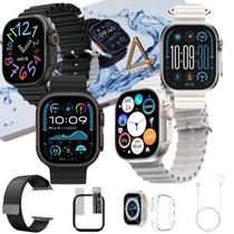 Relógio Inteligente Ultra U4 Original Lançamento Microwear Chatgpt AI Kit C/ Pulseira Pelicula Case