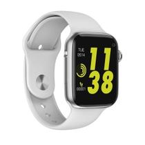 Relógio Inteligente W34s 1,54 com Monitor Cardíaco e de Sono Bluetooth Compatível Android Ios Branco Relógio Inteligente W34s 1,54 com Monitor Cardíaco e de Sono Bluetooth Compatível Android Ios Branco