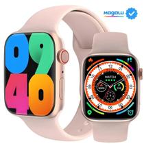 Relógio Inteligente Watch 9 Pro 2024 Smartwatch NFC GPS 2.2 Infinito Estilo Masculino e Feminino Microwear