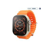 Relógio Inteligente Wearfit HW68 Ultra 49mm - Cor Laranja