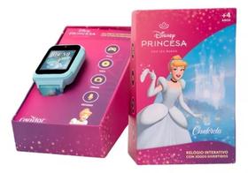 Relógio Interativo Condor Infantil Cinderela Codisneyaf/8A
