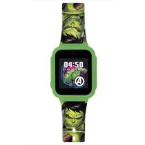 Relógio Interativo Condor Ref: Comarvelab/8v Infantil Verde Hulk