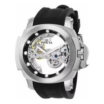 Relógio Invcta Coalition Forces 24707 Prata Completo + Nf Prateado Prateado Preto