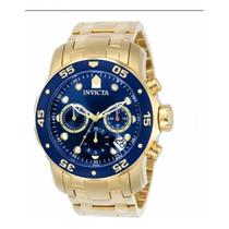 Relogio invcta Pro Diver 0073 Banhado a ouro 18k