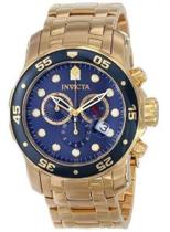 Relógio Invcta Pro Diver 0073 Ouro18k CONFIRA C/ Nota