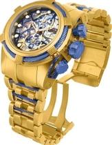 Relógio Invcta Reserve Bolt Zeus Skeleton 100% Original Completo Confira Relógio Invcta Reserve Bolt Zeus Skeleton 100% Original Completo Confira