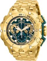 Relógio Invcta Venom Hybrid 27793 Dourado Verde Completo