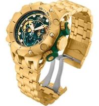 Relógio Invcta Venom Hybrid 27793 Dourado Verde - Majestoso Joias e Acessorios