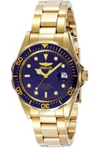 Relógio Invicta INVICTA-8937 Pro Diver banhado a ouro 18k