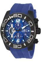 Relógio Invicta Pro Diver 22812 para homens com elástico azul