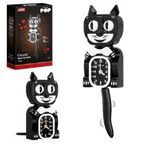 Relógio JAKI Gato Preto com Olhos Móveis e Cauda Balançante, a Pilha Relógio JAKI Gato Preto com Olhos Móveis e Cauda Balançante, a Pilha