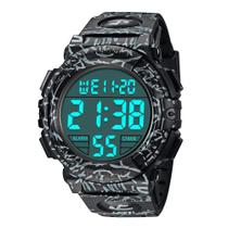 Relógio L LAVAREDO Digital Sports Waterproof 50m para homens