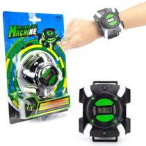 Relógio Lançador Luz Led Som Ben 10 Omnitrix